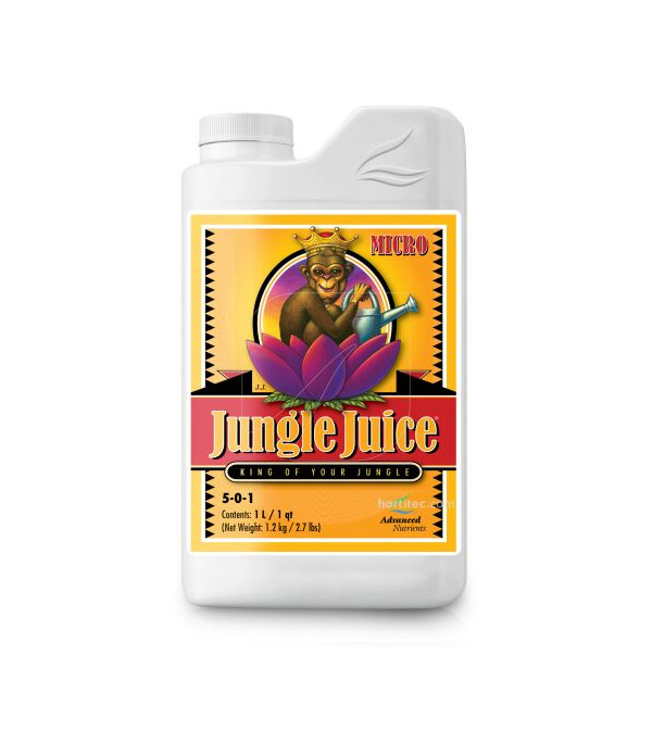 Bote de fertilizante Jungle Juice Micro.