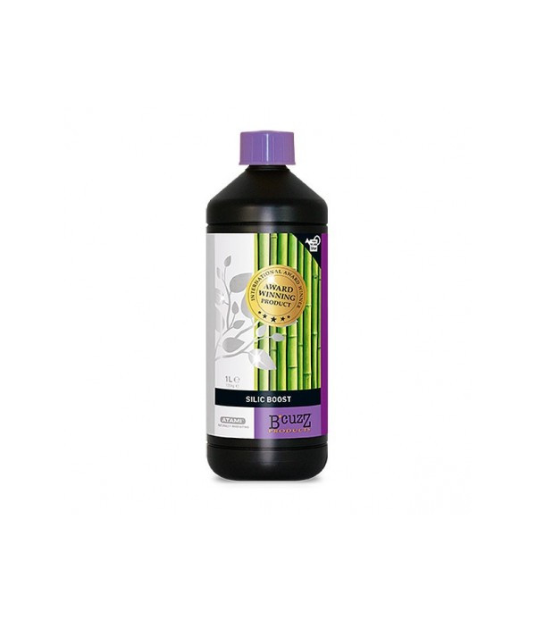 Envase de fertilizante de 1L de Silic Boost Atami.