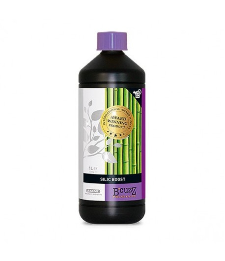 Envase de fertilizante de 1L de Silic Boost Atami.