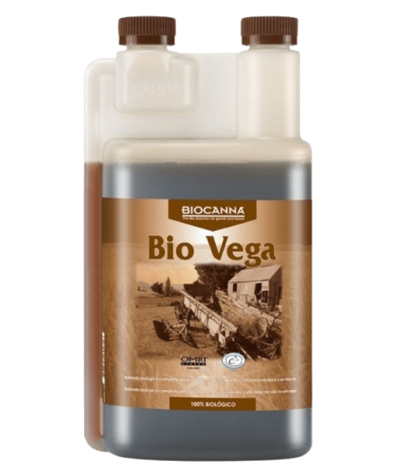 Bote de fertilizante Bio Vega, para la fase de crecimiento.