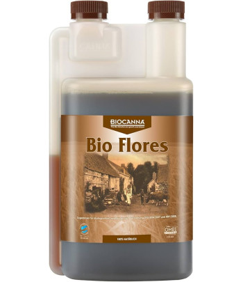 Bote de producto Bio Flores, para la etapa de floración.