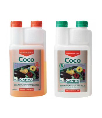 Envases de Coco A y B de Canna.